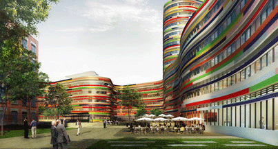 Neubau Behörde für Stadtentwicklung und Umweltschutz Hamburg - >sauerbruch hutton architekten< Neubau Behörde für Stadtentwicklung und Umweltschutz Hamburg<