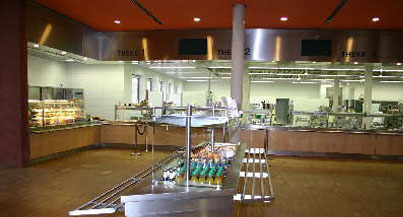 Mensa der Fachhochschule in Wismar